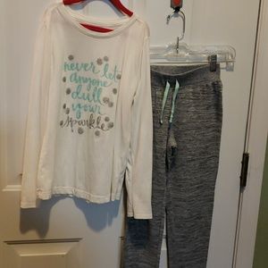 Girls Cat & Jack L/S shirt sz10/12